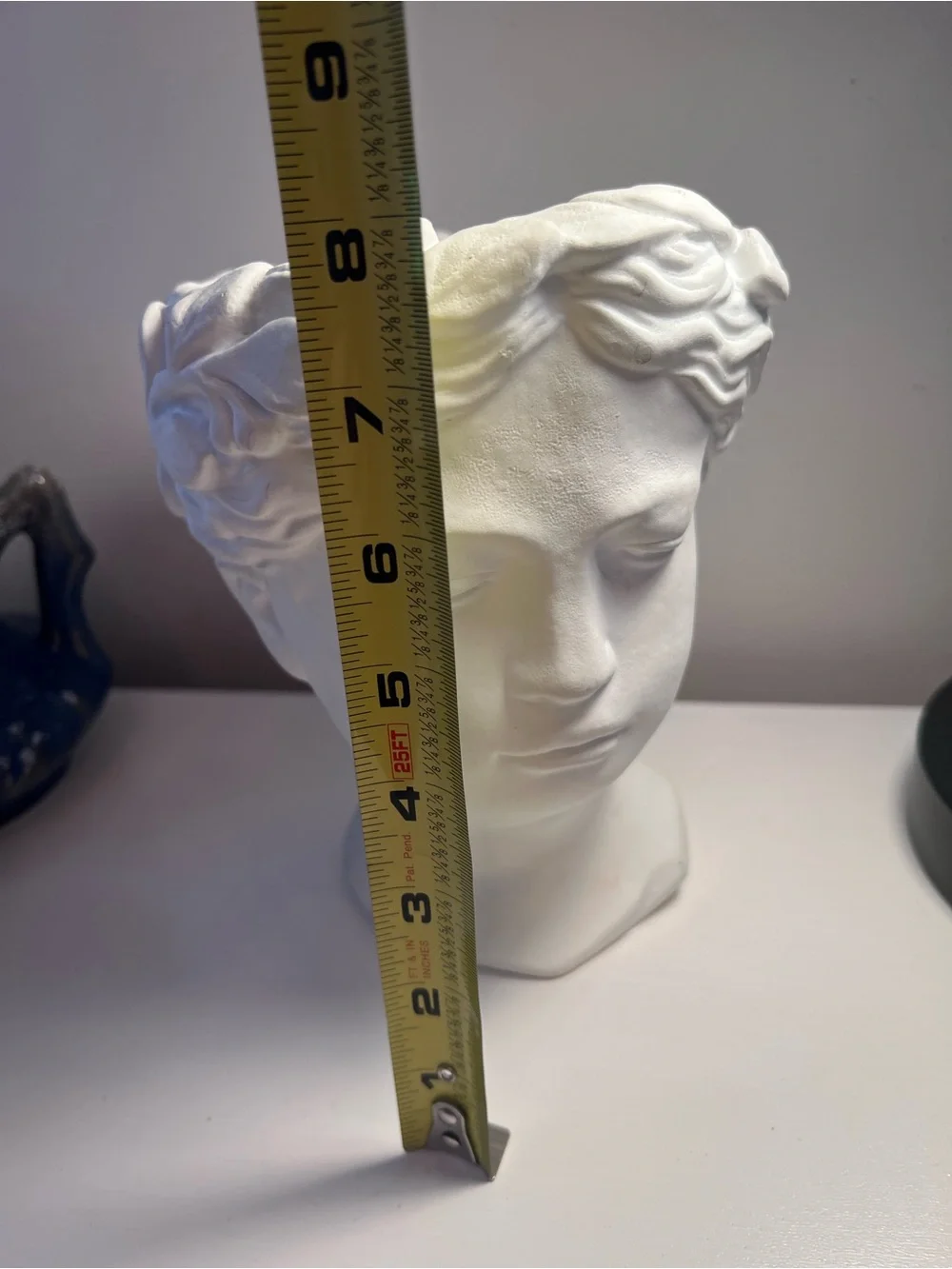 Grecian Goddess Bust Planter / Vase